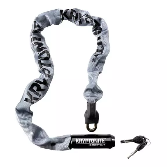 Catena Antifurto Kryptonite Keeper Grigio 1 Catena Antifurto Kryptonite Keeper Grigio