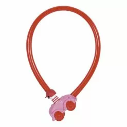Antifurto A Cavo Abus My First Abus 1505 55 Cm Rosa Bambina