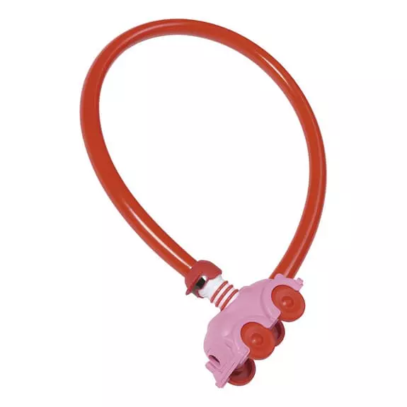 Antifurto A Cavo Abus My First Abus 1505 55 Cm Rosa Bambina 2 Antifurto A Cavo Abus My First Abus 1505 55 Cm Rosa Bambina - immagine 2