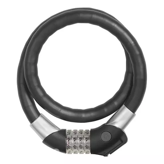 Antifurto A Cavo Abus Steel-O-Flex Raydo Pro 1460 85 Cm + KF 1 Antifurto A Cavo Abus Steel-O-Flex Raydo Pro 1460 85 Cm + KF