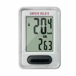 Ciclocomputer Cateye Velo 9 VL820 Bianco