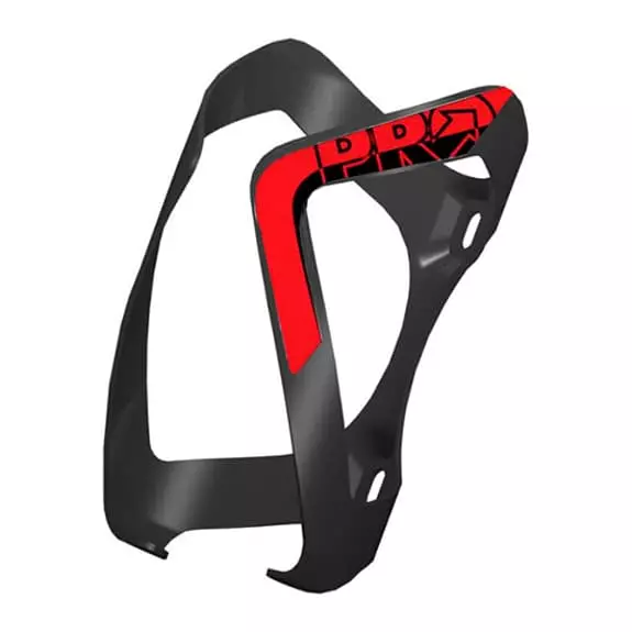 Portaborraccia PRO Alloy Nero Rosso 1 Portaborraccia PRO Alloy Nero Rosso