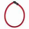 Antifurto A Cavo Abus 4408C/65 Rosso