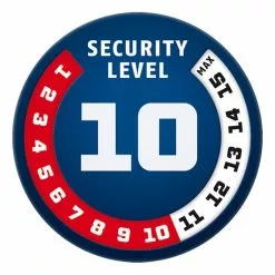 Lucchetto Pieghevole Abus Bordo Alarm 6000A/90 WH SH Grigio -Vendite Elettronica Ciclismo ab 4003318780905 003