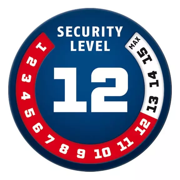 Lucchetto Abus Ultimate 420/150HB140 +USH Nero Rosso 2 Lucchetto Abus Ultimate 420/150HB140 +USH Nero Rosso - immagine 2