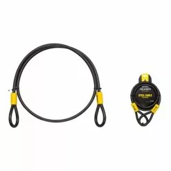 Cavo Catenaccio Antifurto Auvray Steel 180cm Nero