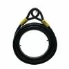 Cavo Catenaccio Antifurto Auvray Steel 9m Nero