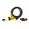 Cavo Antifurto Auvray 65x12 Con Chiave Nero