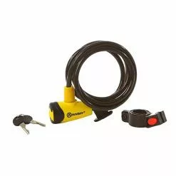 Cavo Antifurto Auvray 65x12 Con Chiave Nero