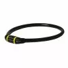 Catenaccio Per Cavo Antifurto Auvray Combi 5 Cifre 80cm Nero