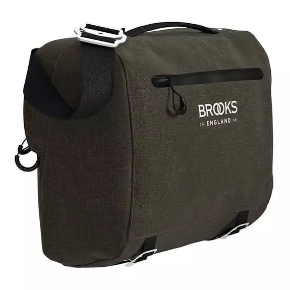 Bolsa Da Manubrio Brooks England Scape Compact Verde Scuro 1 Bolsa Da Manubrio Brooks England Scape Compact Verde Scuro