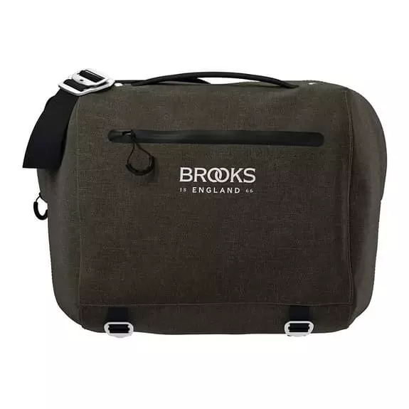 Bolsa Da Manubrio Brooks England Scape Compact Verde Scuro 2 Bolsa Da Manubrio Brooks England Scape Compact Verde Scuro - immagine 2