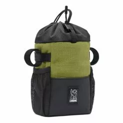Borsa Da Manubrio Chrome Doubletrack Feed 1.5L Nero Verde Scuro