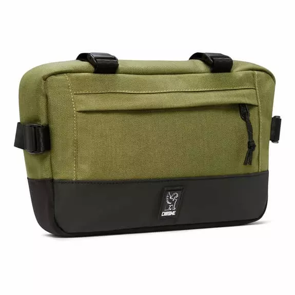 Borsa Da Telaio Chrome Doubletrack Medium Verde Nero 1 Borsa Da Telaio Chrome Doubletrack Medium Verde Nero