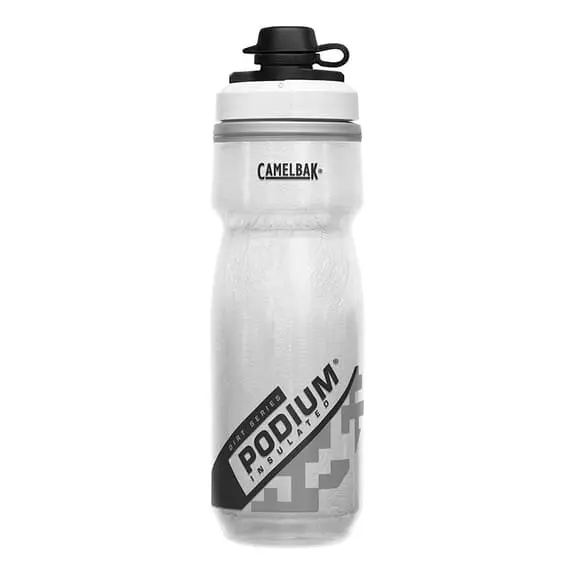 Borraccia Camelbak Podium Dirt Chill 620 Ml Bianco Nero 1 Borraccia Camelbak Podium Dirt Chill 620 Ml Bianco Nero