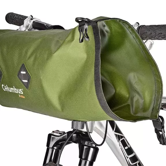 Borsa Da Manubrio Columbus Outdoor Dry Handlebar 9L Verde Kaki 4 Borsa Da Manubrio Columbus Outdoor Dry Handlebar 9L Verde Kaki - immagine 4