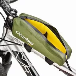Borsa Da Telaio Columbus Outdoor Dry Frame Bag 1L Verde Kaki -Vendite Elettronica Ciclismo com a09147 004