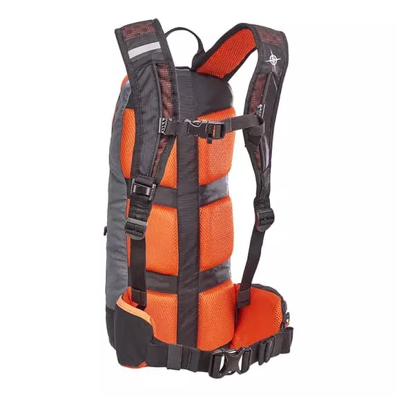 Zaino Columbus Outdoor Giro 12L Grigio Arancione 2 Zaino Columbus Outdoor Giro 12L Grigio Arancione - immagine 2