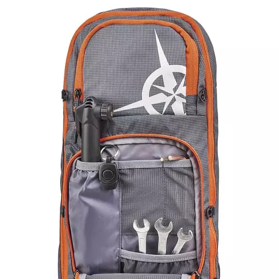 Zaino Columbus Outdoor Giro 12L Grigio Arancione 3 Zaino Columbus Outdoor Giro 12L Grigio Arancione - immagine 3