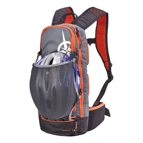 Zaino Columbus Outdoor Giro 12L Grigio Arancione 4 Zaino Columbus Outdoor Giro 12L Grigio Arancione - immagine 4
