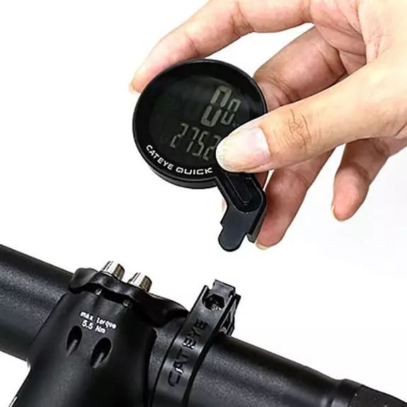 Ciclocomputer CatEye Quick Nero 2 Ciclocomputer CatEye Quick Nero - immagine 2