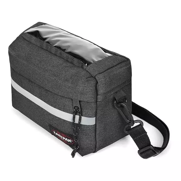 Borsa Da Manubrio Eastpak Aman Bike Nero Grigio-blu Riflettente 4 Borsa Da Manubrio Eastpak Aman Bike Nero Grigio-blu Riflettente - immagine 4