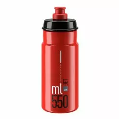 Borraccia Elite Jet 550 Ml Rosso Nero