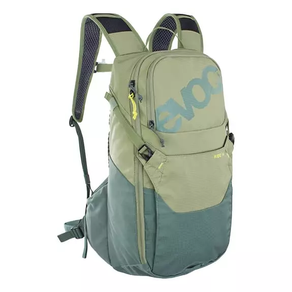 Zaino Idrico Evoc Ride 16L Verde Oliva Verde Scuro 1 Zaino Idrico Evoc Ride 16L Verde Oliva Verde Scuro