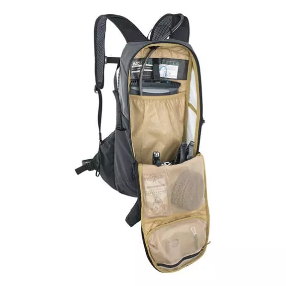 Zaino Idrico Evoc Ride 12L Grigio Nero 3 Zaino Idrico Evoc Ride 12L Grigio Nero - immagine 3