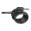 Cavo Antifurto + Connettore Kryptonite 10mm X 120 Cm Per Lucchetto Ad Anello