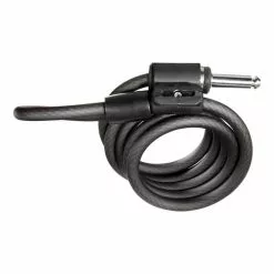 Cavo Antifurto + Connettore Kryptonite 10mm X 120 Cm Per Lucchetto Ad Anello