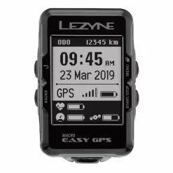 Ciclocomputer Lezyne Macro Easy GPS Nero