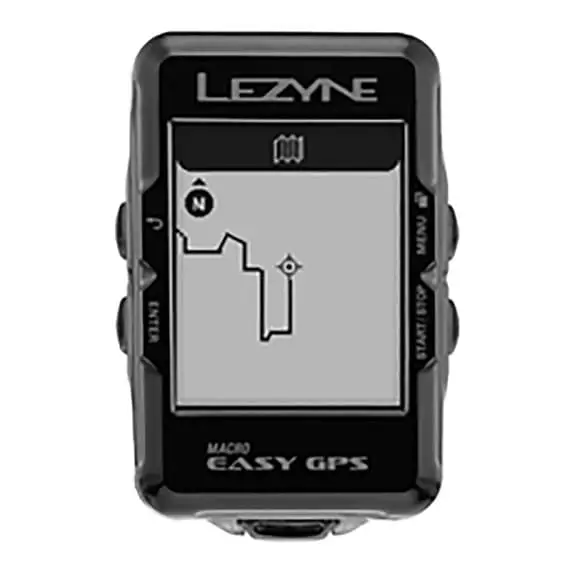 Ciclocomputer Lezyne Macro Easy GPS Nero 2 Ciclocomputer Lezyne Macro Easy GPS Nero - immagine 2