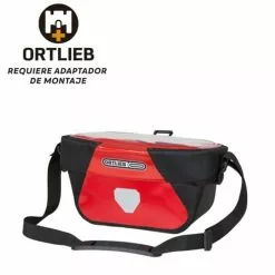 Borsa Manubrio Ortlieb Ultiopaco Six Classic 5L Rosso Nero