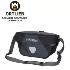 Borsa Manubrio Ortlieb Ultiopaco Six Plus 5L Grigio Nero