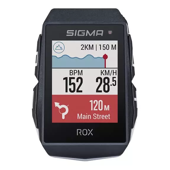 Ciclocomputer Sigma ROX 11.1 Evo + Sensore Di Cadenza E Velocità Bianco 2 Ciclocomputer Sigma ROX 11.1 Evo + Sensore Di Cadenza E Velocità Bianco - immagine 2