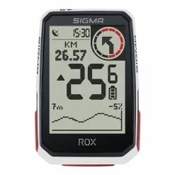 Ciclocomputer Sigma ROX 4.0 + HR Set Bianco -Vendite Elettronica Ciclismo sg 1063 002