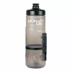 Borraccia SKS Monkeybottle Small Senza Supporto 600 Ml Grigio Trasparente Nero