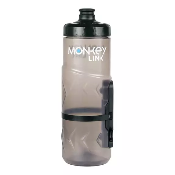 Borraccia SKS Monkeybottle Small Senza Supporto 600 Ml Grigio Trasparente Nero 1 Borraccia SKS Monkeybottle Small Senza Supporto 600 Ml Grigio Trasparente Nero
