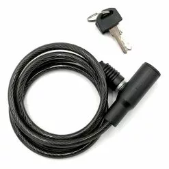 TÖLS Lucchetto Con Cavo Töls Spiral 100x6 Nero