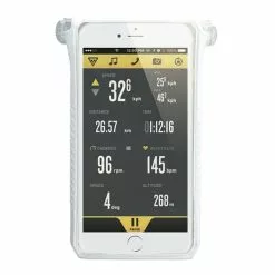 Custodia Per Smartphone Topeak DryBag Per IPhone 6 Plus, 6S Plus E 7 Plus Bianco