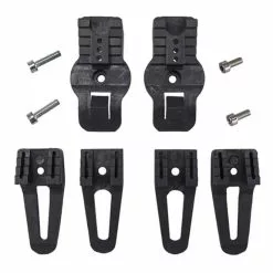 Sostegno Vaude Step Adjust Oversize Hook (paio) Nero