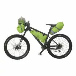 Borsa Da Telaio Vaude Trailframe Nero Verde -Vendite Elettronica Ciclismo vu 12701 022 3