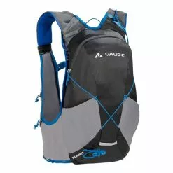 VAUDE Gilet Idrico Vaud Trail Sapcer 8L Nero Grigio Blu